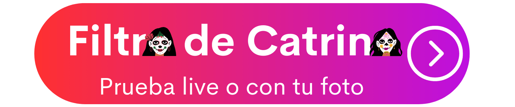 Filtro de catrina para fotos