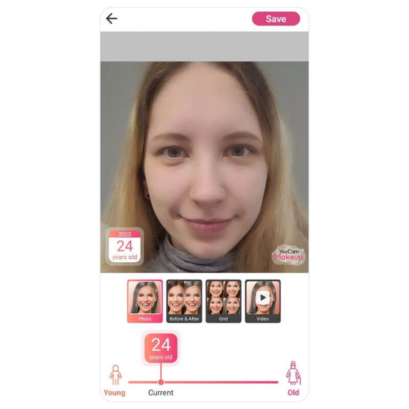 Découvrez quel âge vous semblez avoir avec la fonctionnalité d'IA vieillissement de YouCam Makeup