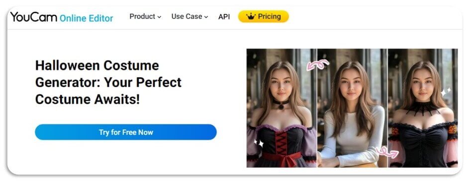 Use a ferramenta de Substituição IA para adicionar uma fantasia de Halloween à sua foto