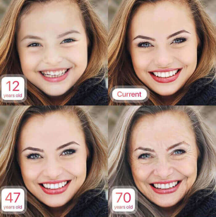 l'application pour voir comment vos enfants grandiront téléchargez et essayer gratuitement Application de vieillissement : filtre jeune et filtre vieux