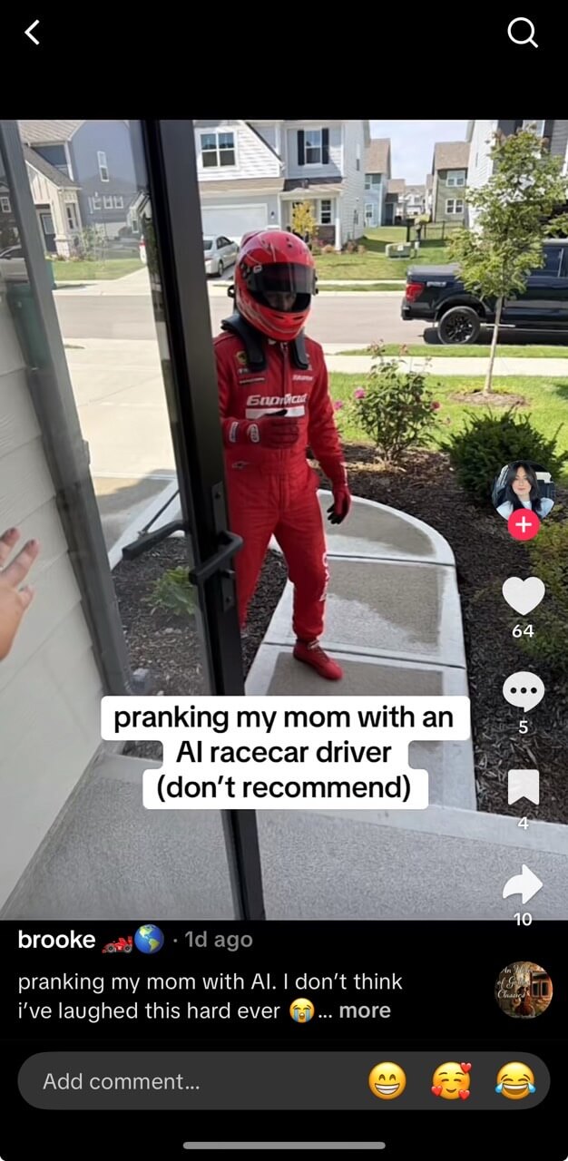 How to do the AI Prank Trend on TikTok