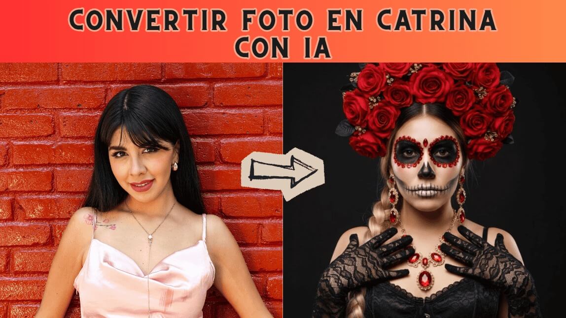 Fotos de halloween Catrina IA