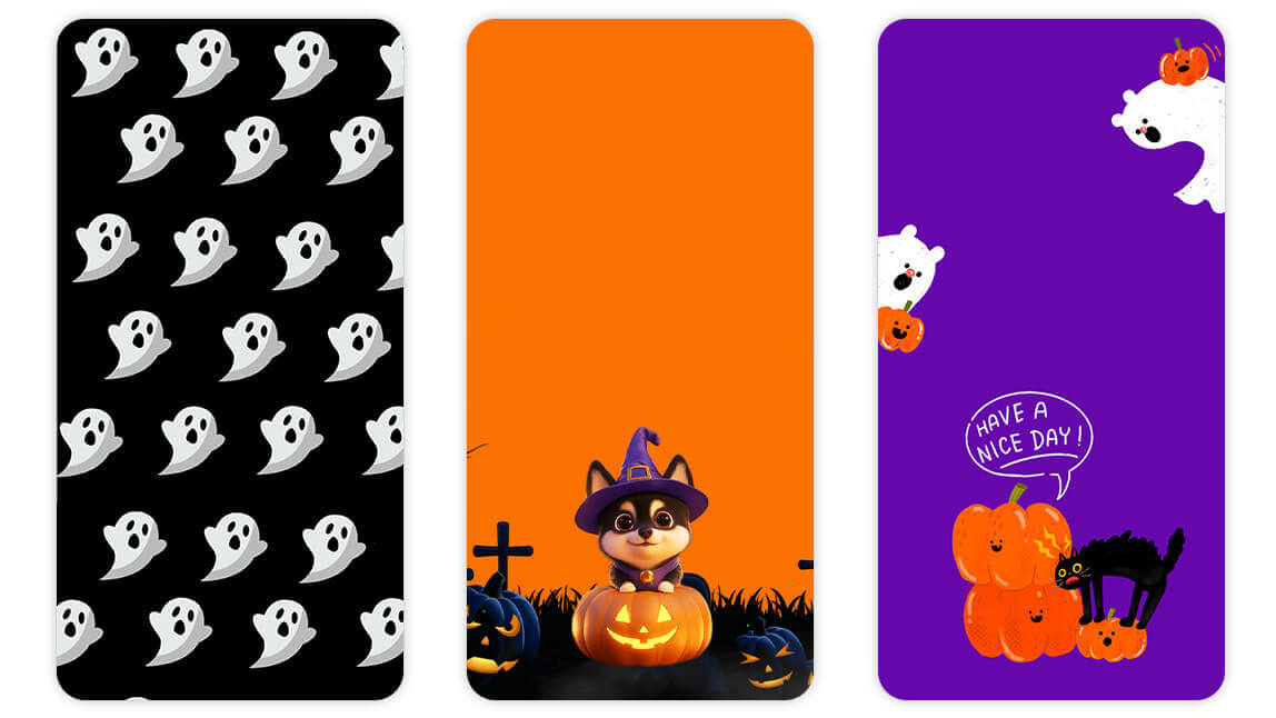 plantillas de halloween para poner fotos
