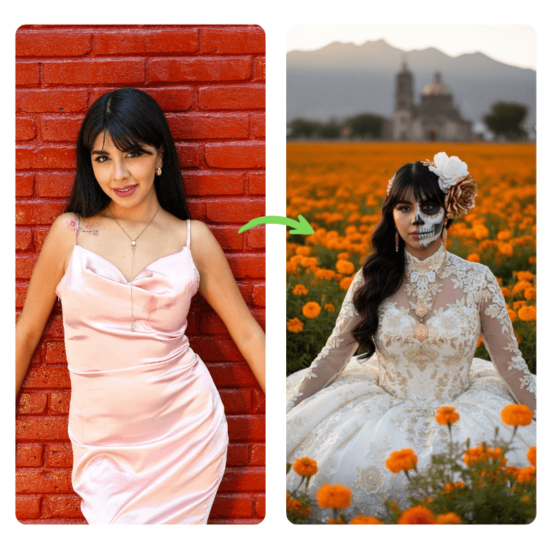 fotos de catrina ia gemini