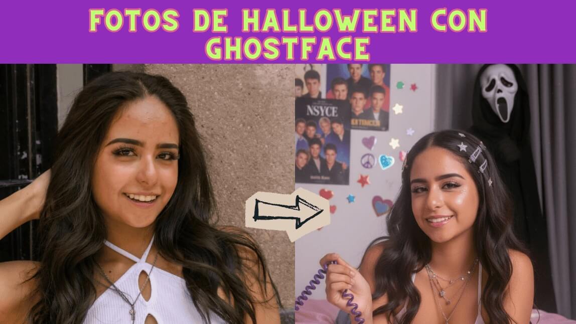 Tutorial para generar estilo Ghostface con Google Gemini AI