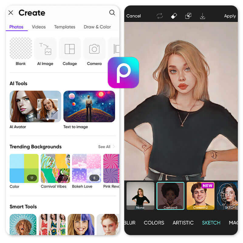 Picsart AI: Mit KI Bilder generieren
