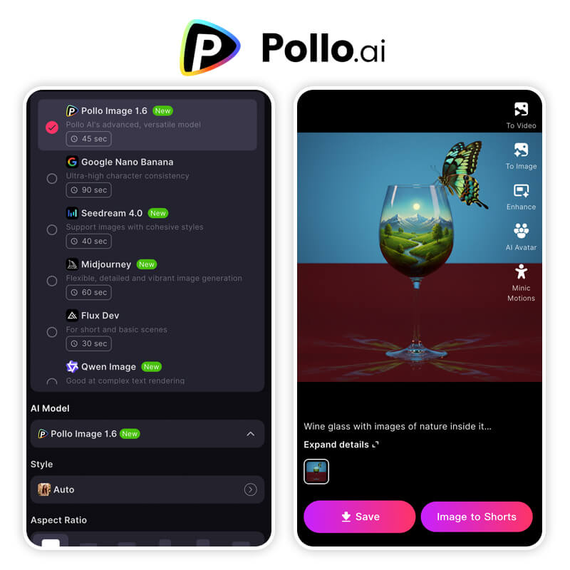Pollo.ai: Versatile Video-Infused Multimodal Creator