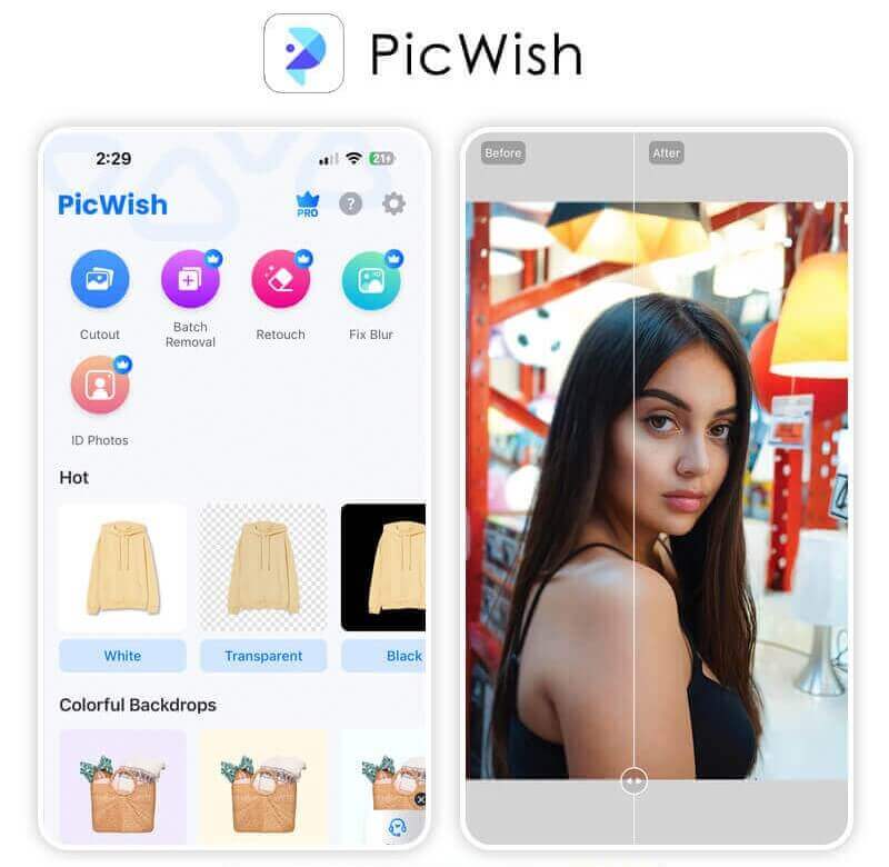 PicWish Einfach Fotos enpixeln mit PicWish