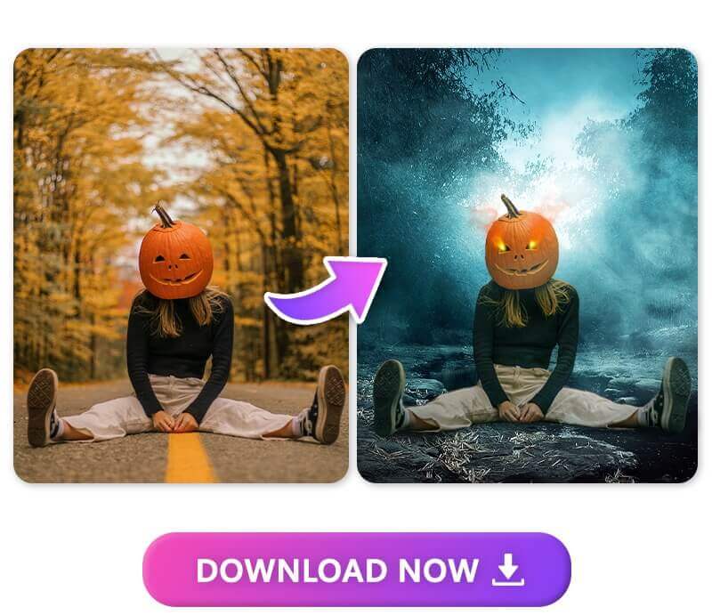 Fundo com Neblina na Floresta Fundo de Halloween com neblina na floresta para criar um efeito assustador.