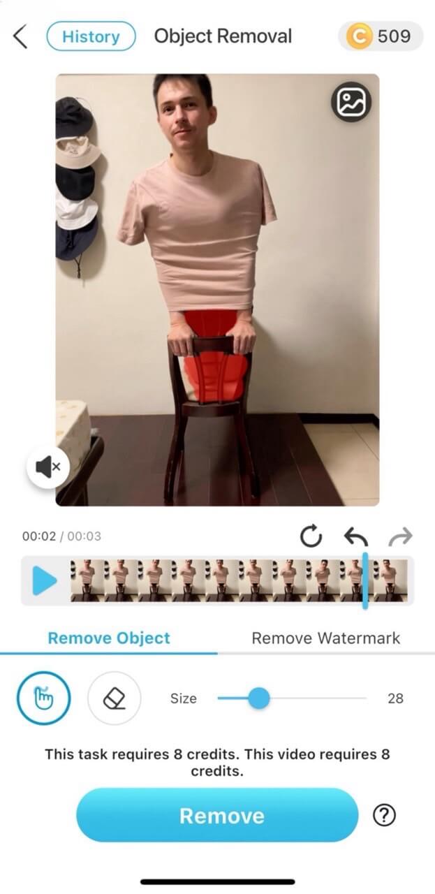Join the bird trend challenge with Object Removal