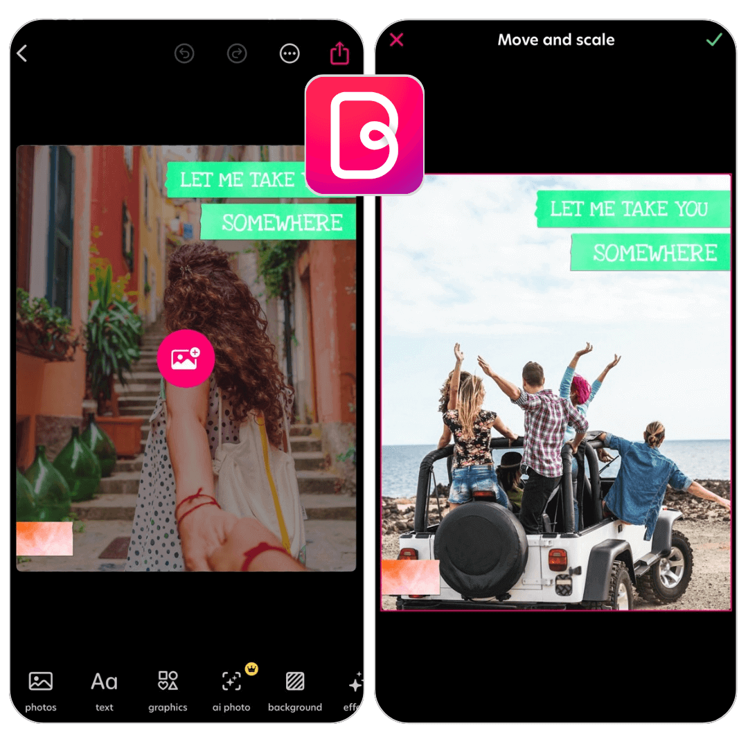 Best photo editing app for iPhone free: Bazaart