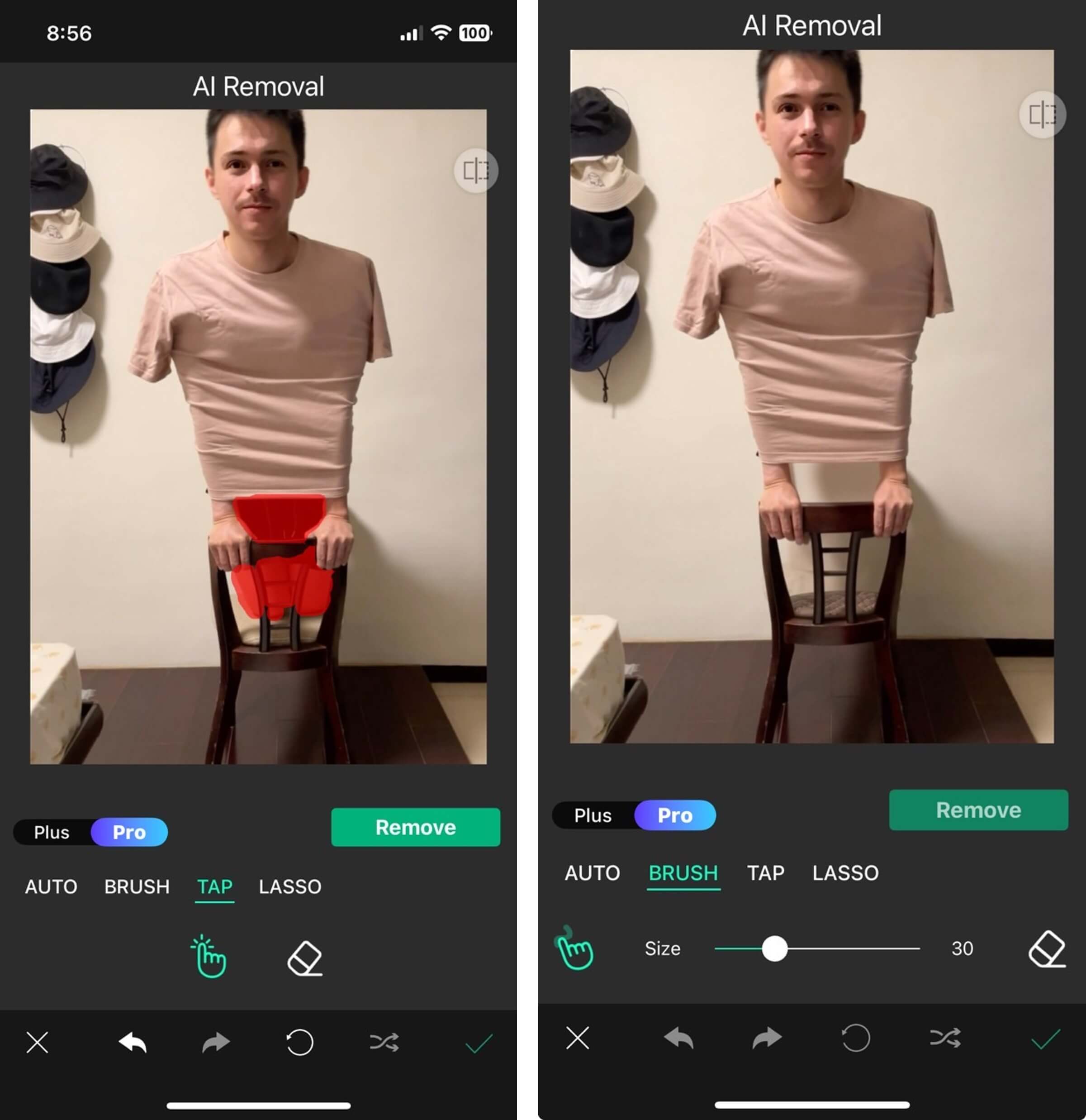 Join the bird trend challenge with Object Removal