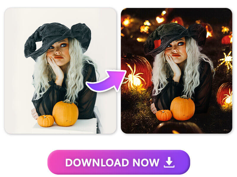 Fundo com Abóboras Fundo com abóboras de Halloween para editar fotos.