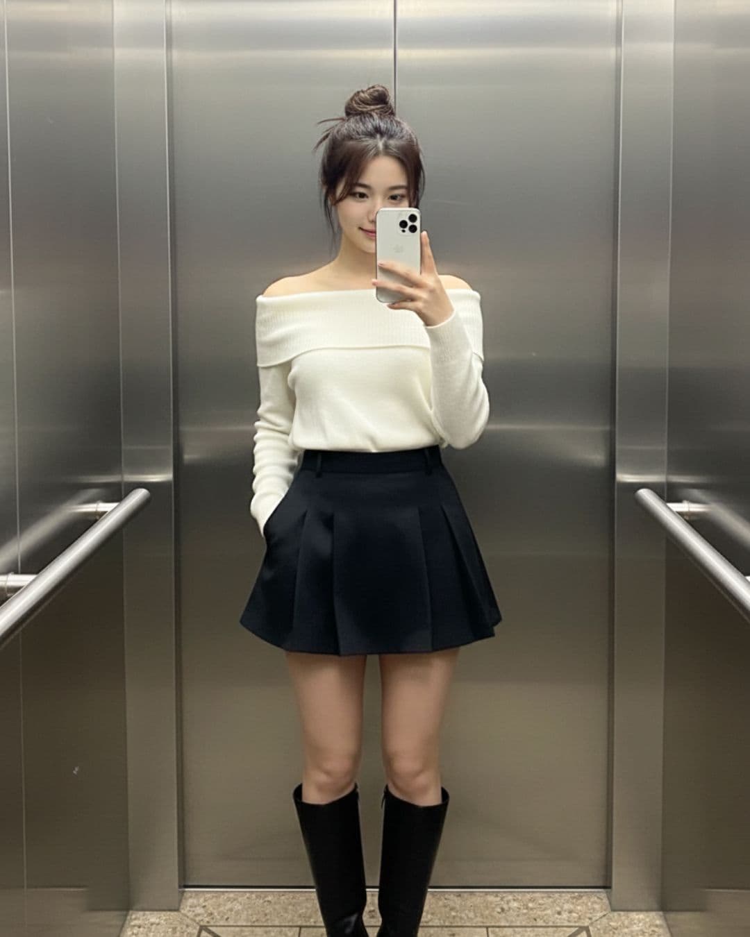 例えばこの女性の服を…