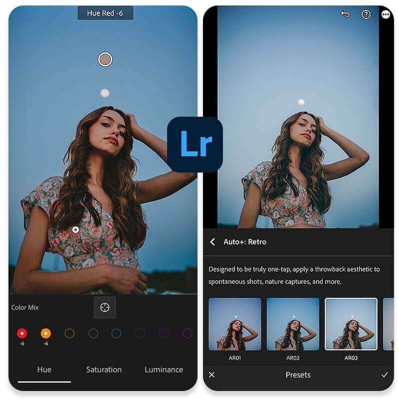 Adobe Lightroom: Meilleure application retouche photo pro