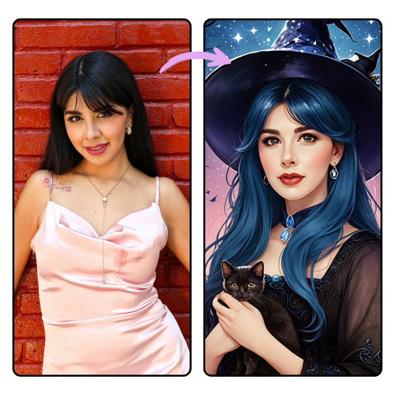 plantillas de halloween para editar caras