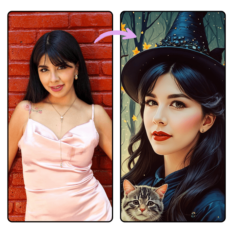 plantillas de halloween para editar caras