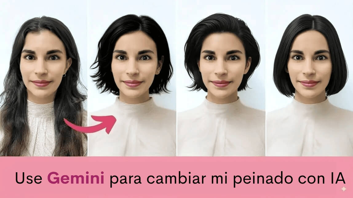 Cambiar peinado con IA