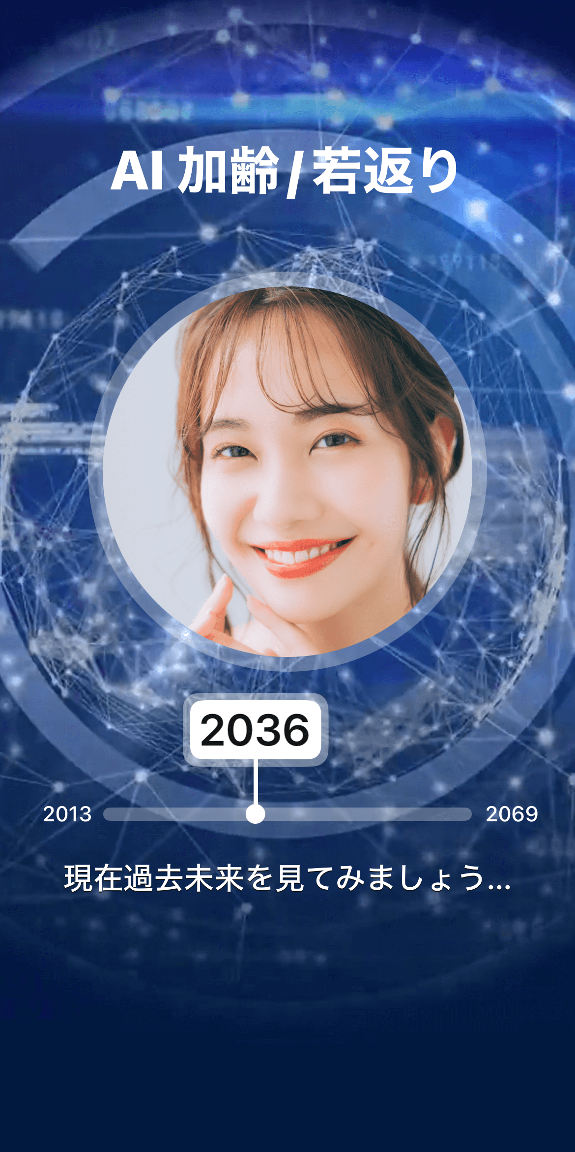 AIが顔を分析する