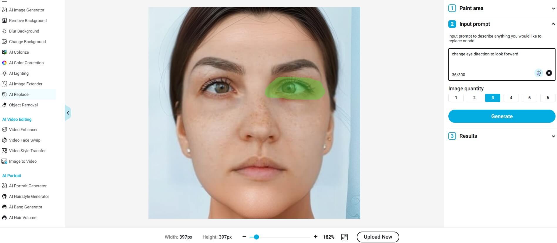 change eye direction in photo online free