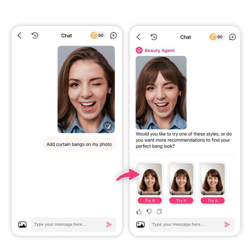 Get personalized beauty assistance with YouCam Makeup's Beauty Agent.