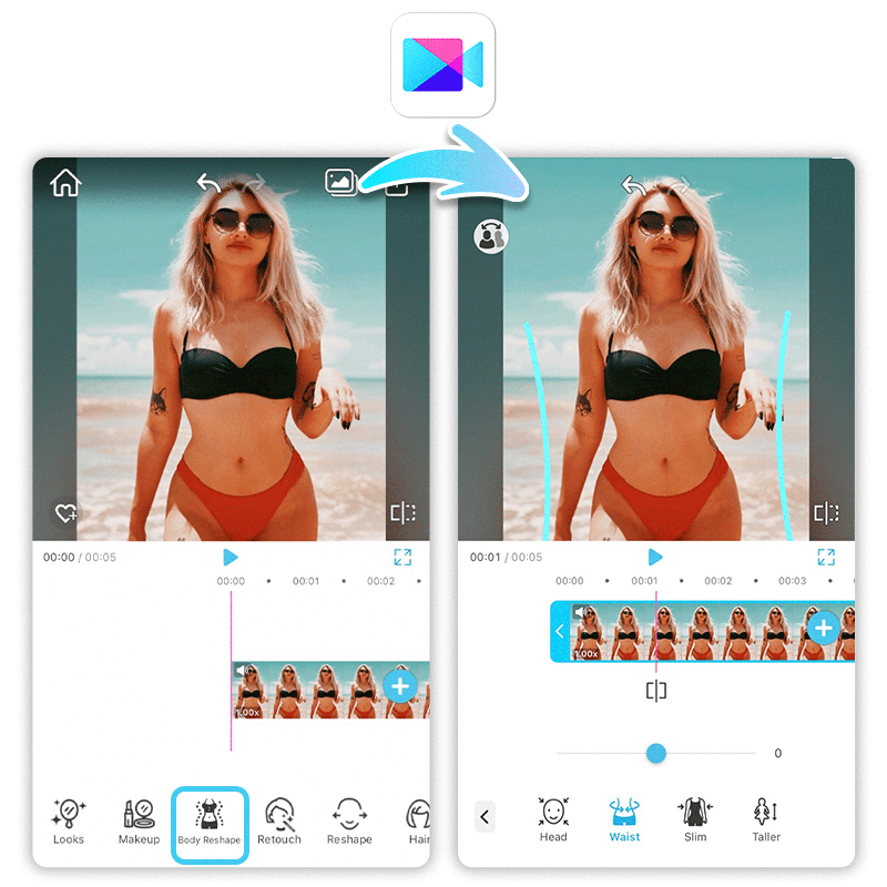 Best video body editor for body editing in videos