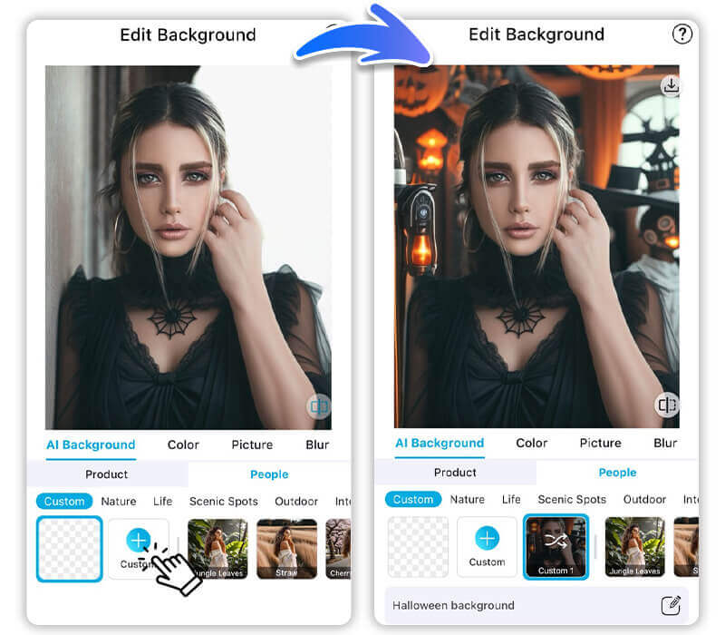 Turn your photos into Halloween photos with AI