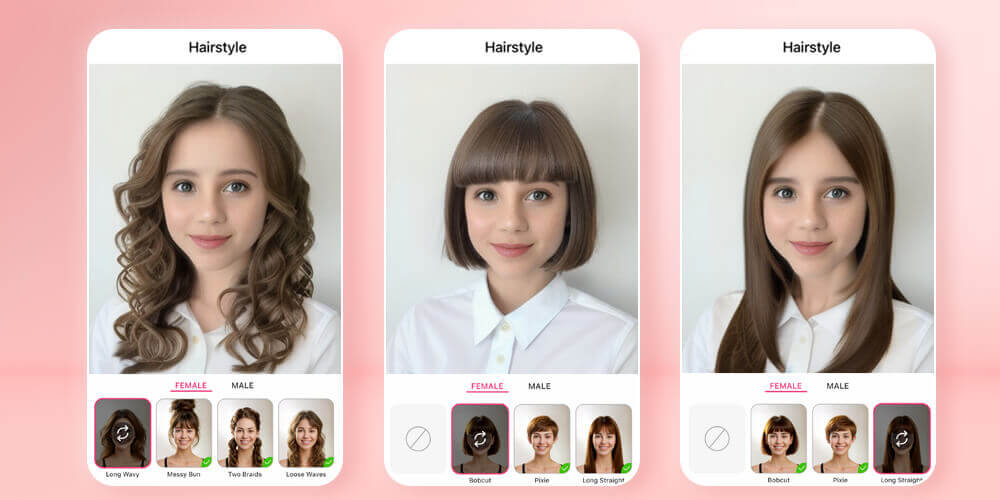 Welche Frisur passt zu mir? Finde es mit YouCam Makeup heraus!