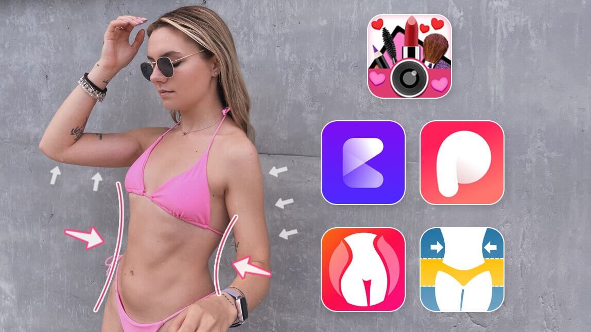 Best AI body editor app to slim body in photos