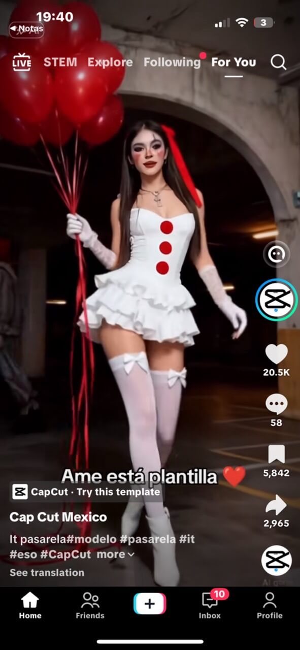 efecto pennywise sin gemini