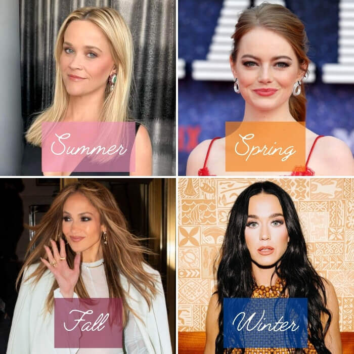 hair color analysis types