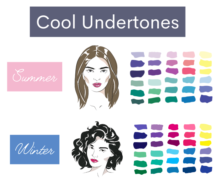 best colors for cool undertones