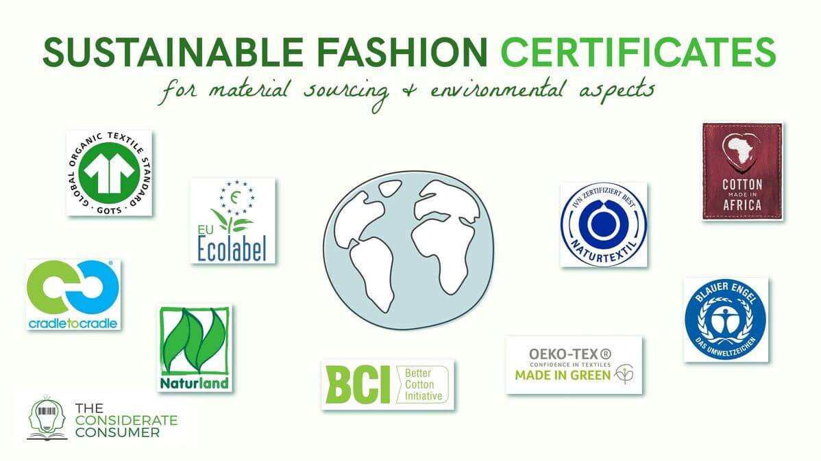 sustainable fashion certificates sustainable fashion certificates