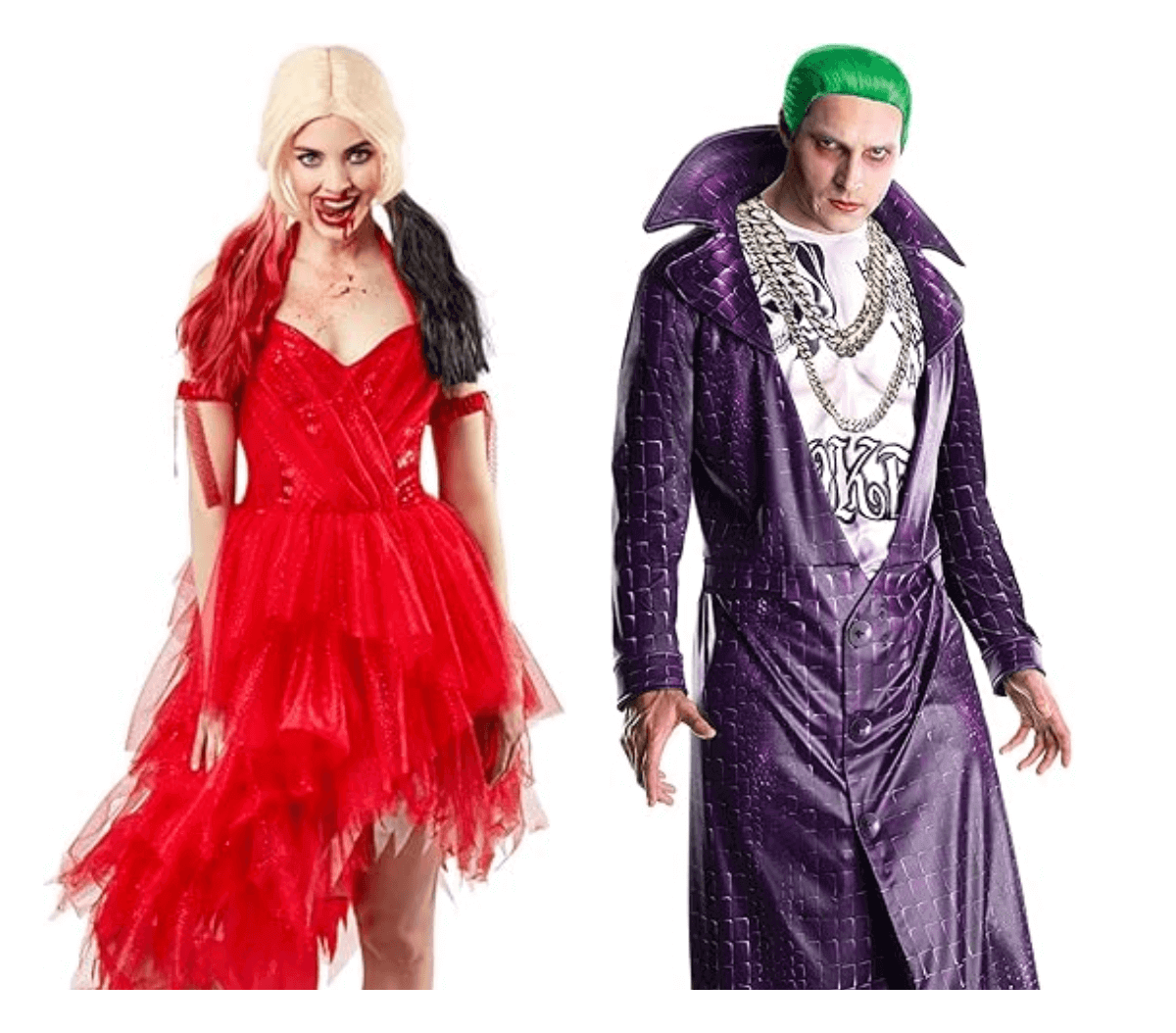 Costumi Coppia Halloween #9: Harley Quinn & Joker
