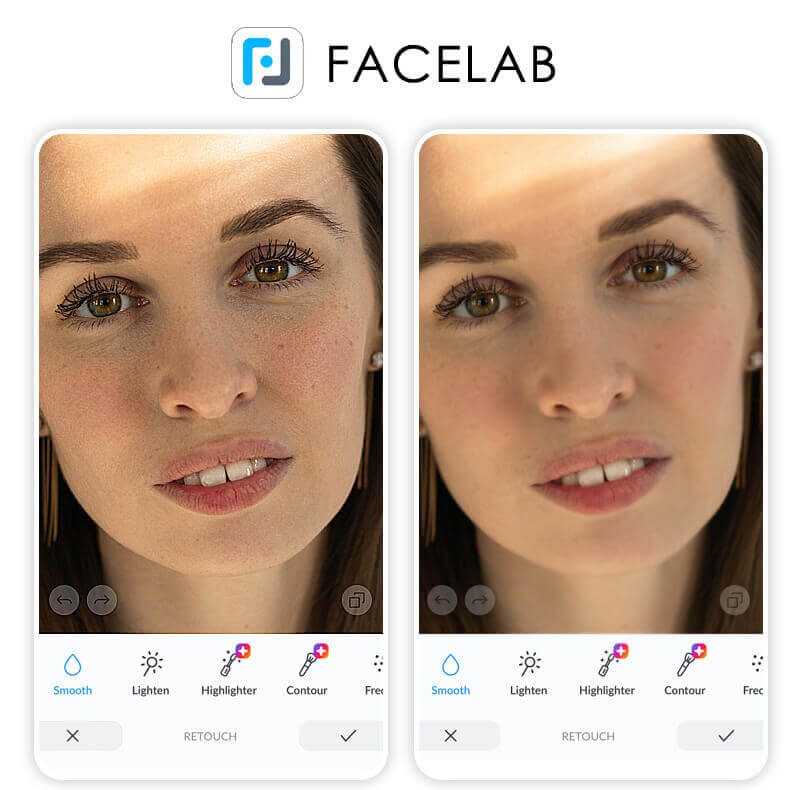 Best Skin Smoother Photo Apps: Facelab Facelab skin smoother photo app