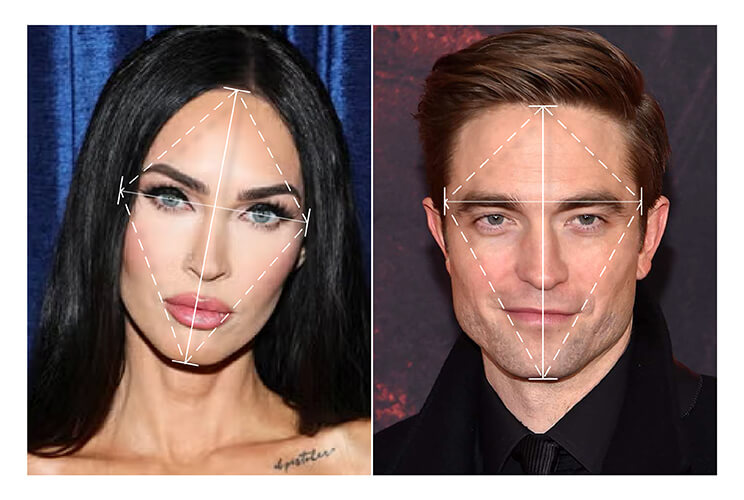 Diamond Face Shape Celebrity