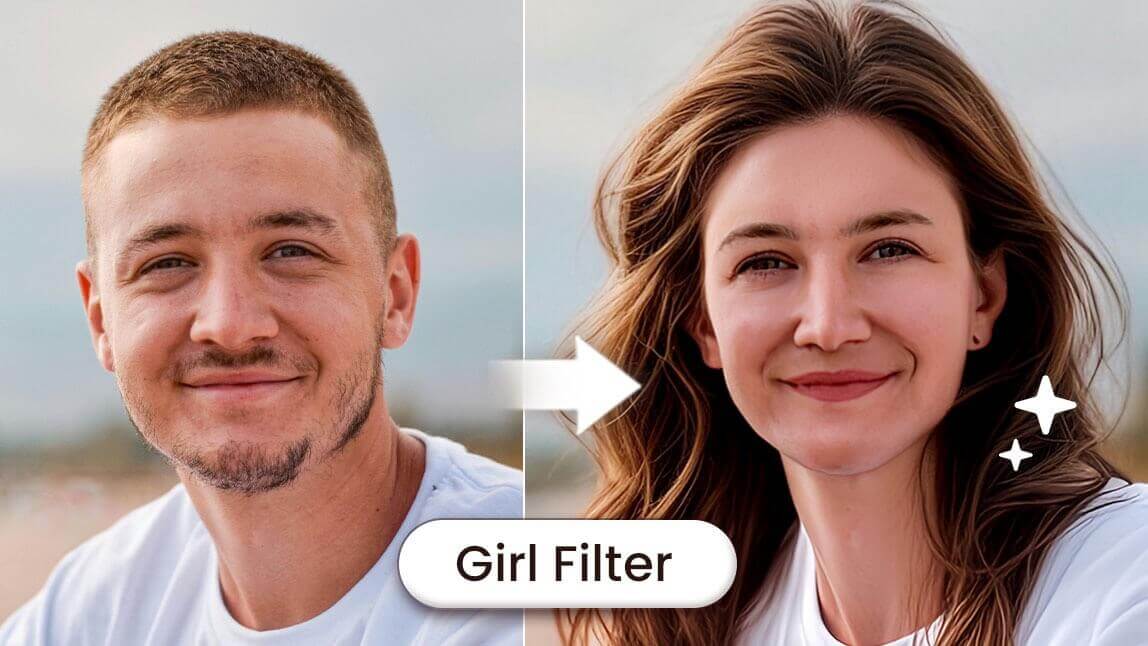 Use a Girl Filter or Female Filter to see What Would I Look Like as a Girl