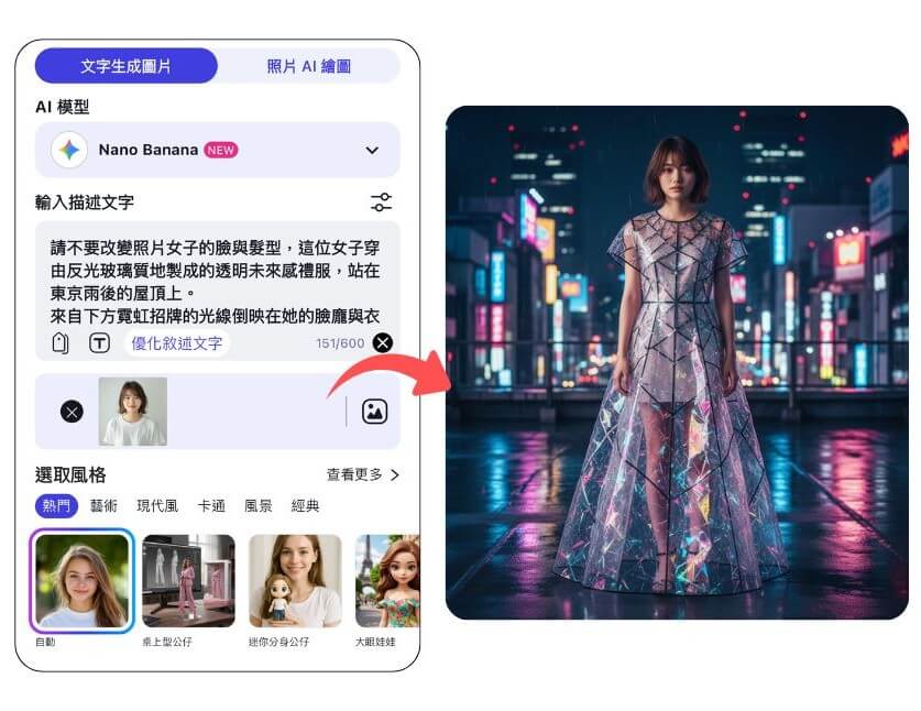 Gemini生成圖片:玩美AI繪圖 Gemini生成圖片:玩美AI繪圖