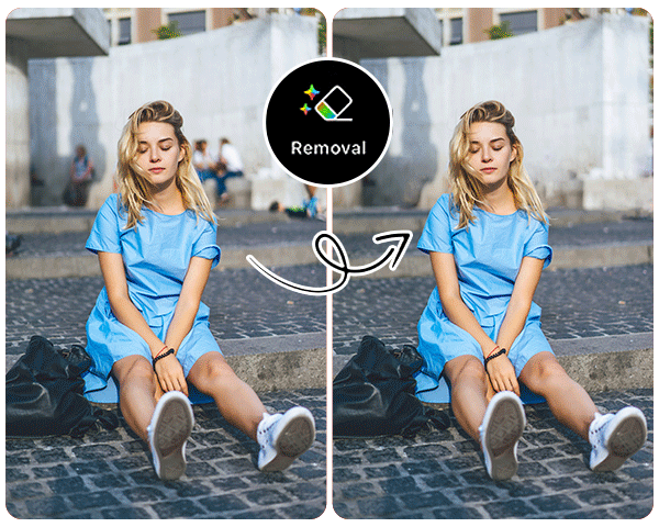 Remove crowd to make your main subject stand out Remove crowd to make your main subject stand out