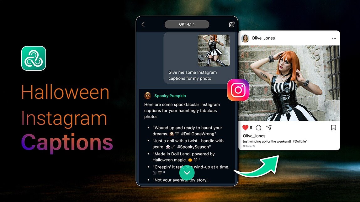 Halloween Instagram Captions Made Easy: Get Ideas with AI