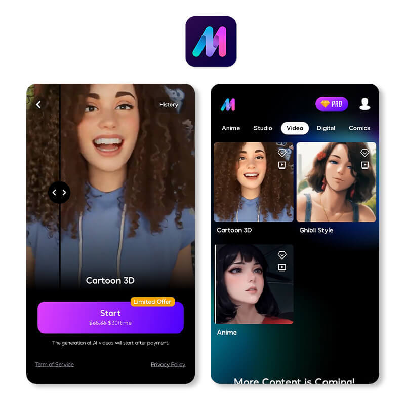 Video to Cartoon Converter: AI Mirror Video to Anime Converter: AI Mirror