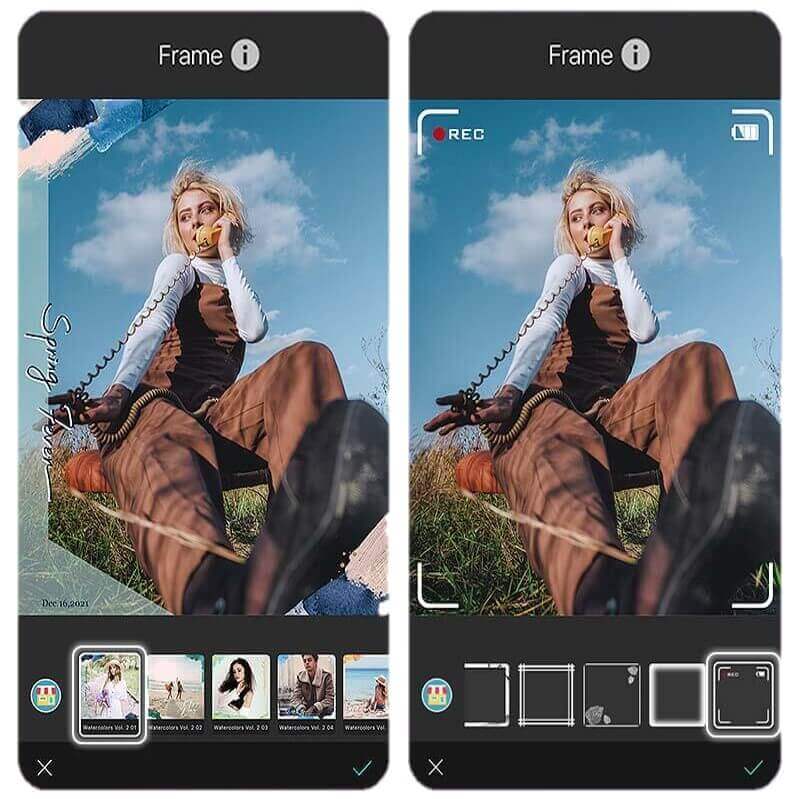 Frame My Photos Add frame to photo using the best free picture frame app YouCam Perfect