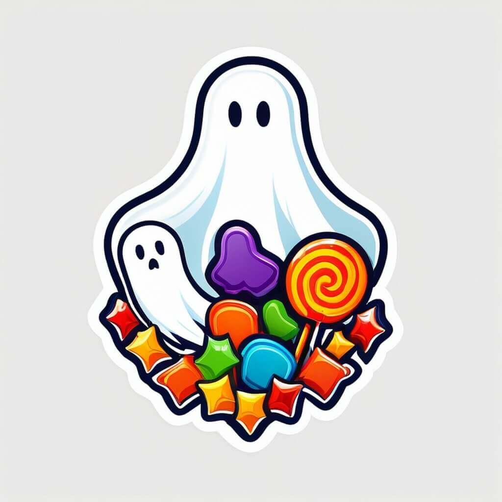 萬聖節圖案：可愛萬聖節圖案