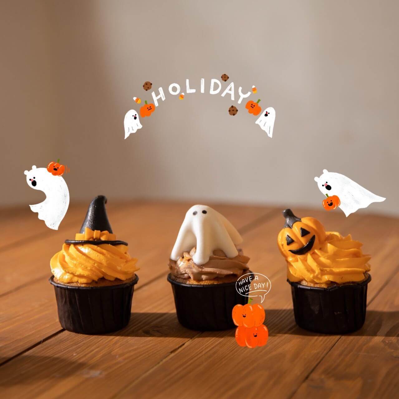 萬聖節甜點照後製