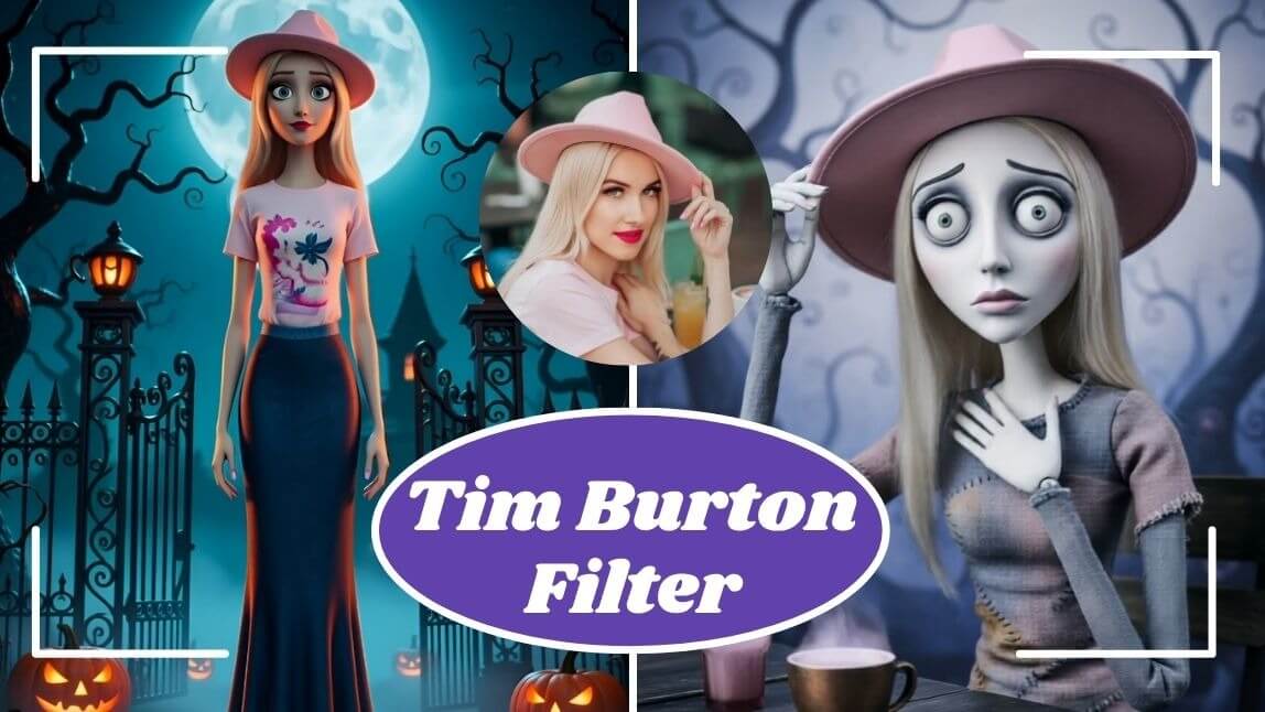 Tim Burton AI Effect: How to Use the Tim Burton Filter on TikTok