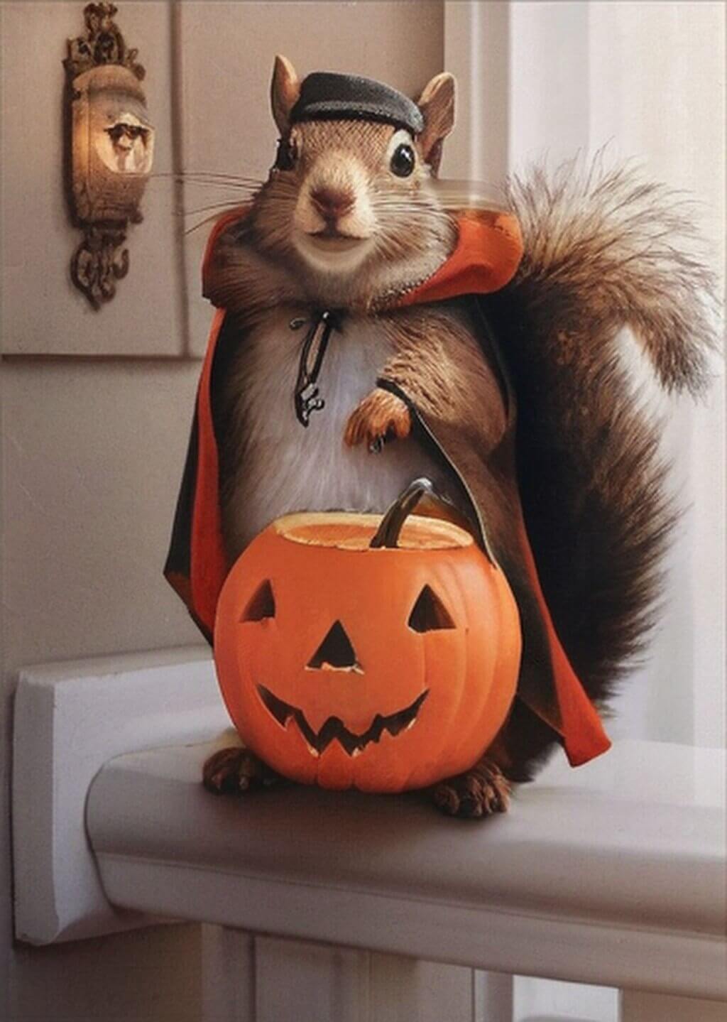 萬聖節圖案：不給糖就搗蛋