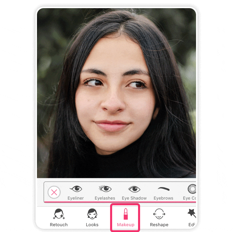 Try the virtual makeup tools in YouCam Makeup to experiment with contouring, blush placement, and brow shapes.