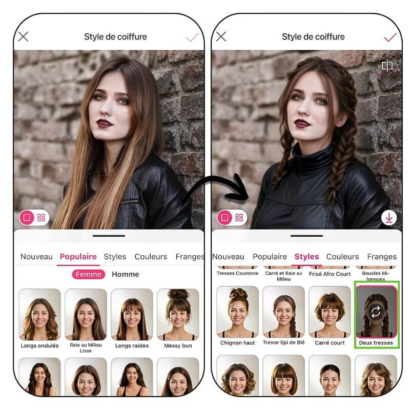 Meilleures coiffures Halloween