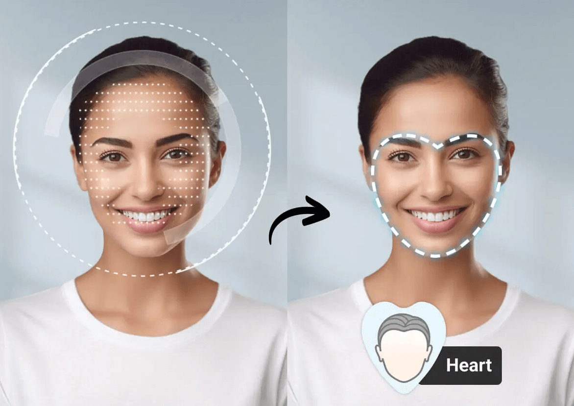 Heart Face Shape Detector