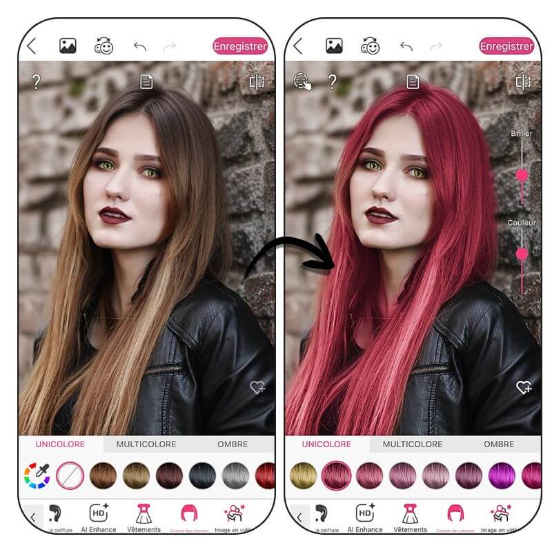 Meilleures couleurs cheveux Halloween